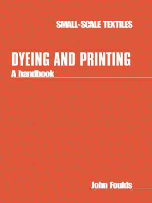 cover image of Dyeing and Printing